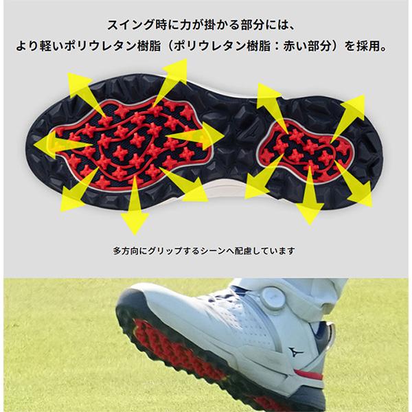 MIZUNO GOLF ミズノ ゴルフシューズ ハザードエナジー ボア スパイク