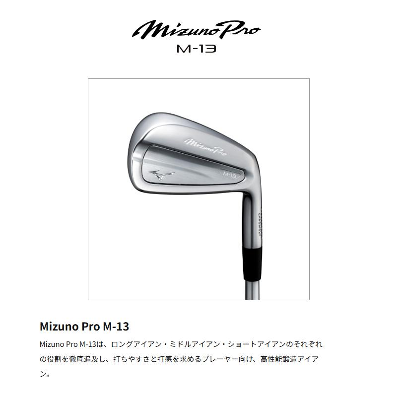 MIZUNO GOLF ミズノ Mizuno Pro M-13 アイアン 単品（No.4、GW
