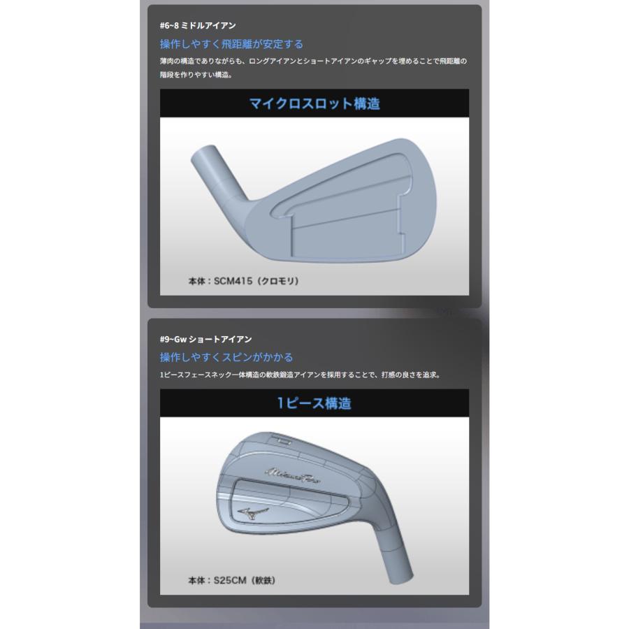 MIZUNO GOLF ミズノ Mizuno Pro M-13 アイアン 単品（No.4、GW