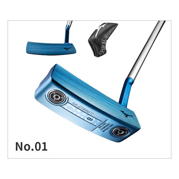 MIZUNO - ミズノ　M.CRAFT OMOI No.2 パター　ブルーIP仕上げ M.CRAFT OMOI No.02(ブルーIP仕上げ)|5KJSP81602|クラブ|ゴルフ