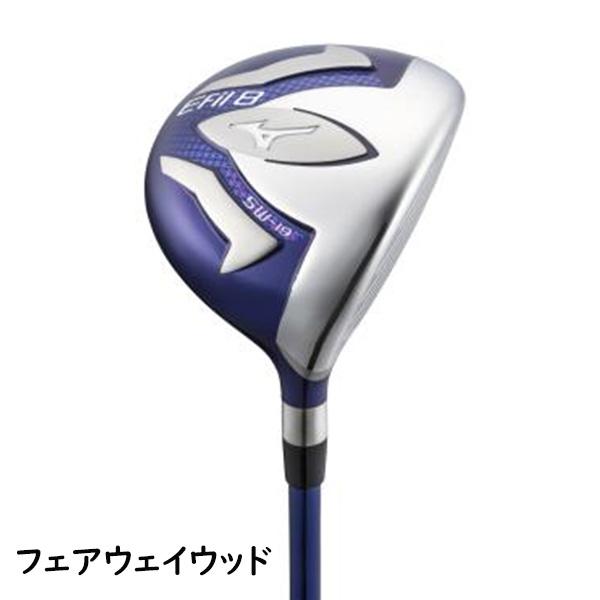 現行モデル　レディース　ミズノ　ゴルフセット　ゴルフ一式　クラブセット　efil EFIL クラブフルセット(9本セット) EFIL オリジナルカーボン レディス