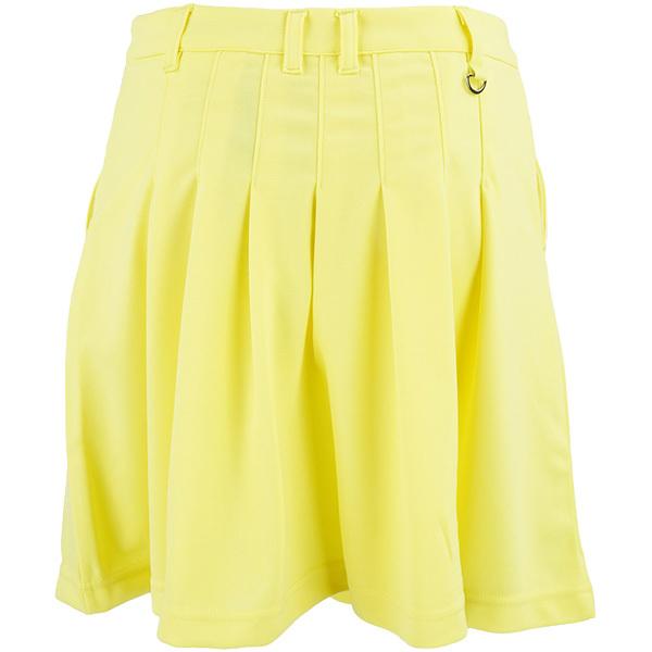 【新品】UTAA♡ゴルフウェア　プリーツ　スカート　インナー付♡イエロー黄　S MICHIKO LONDON（ミチコロンドン） 在庫処分 レディース コシノ ゴルフ