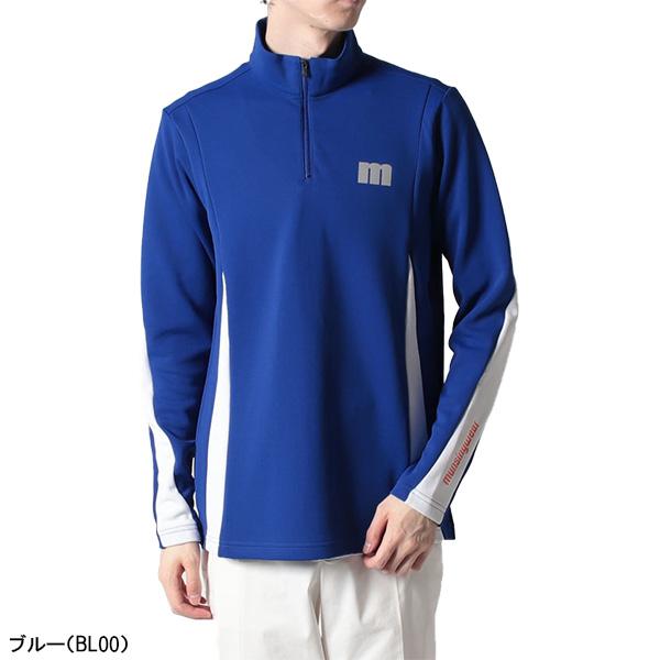 マンシングウェア 長袖 ハーフジップシャツ メンズ MEMWJB05 ENVOY  