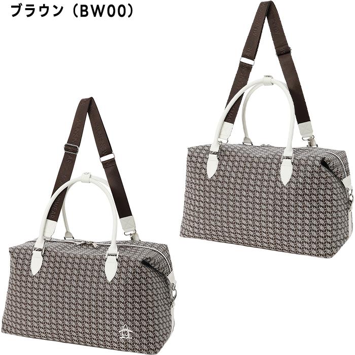 Munsingwear（マンシングウェア） 総柄 ボストンバッグ MG6FBB04U 2026