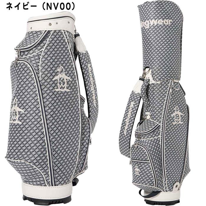 Munsingwear（マンシングウェア） ゴルフ 9.0型 総柄 キャディバッグ