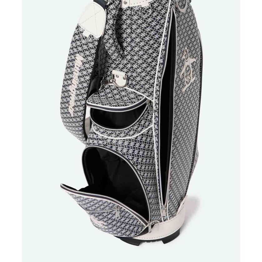 Munsingwear（マンシングウェア） ゴルフ 9.0型 総柄 キャディバッグ