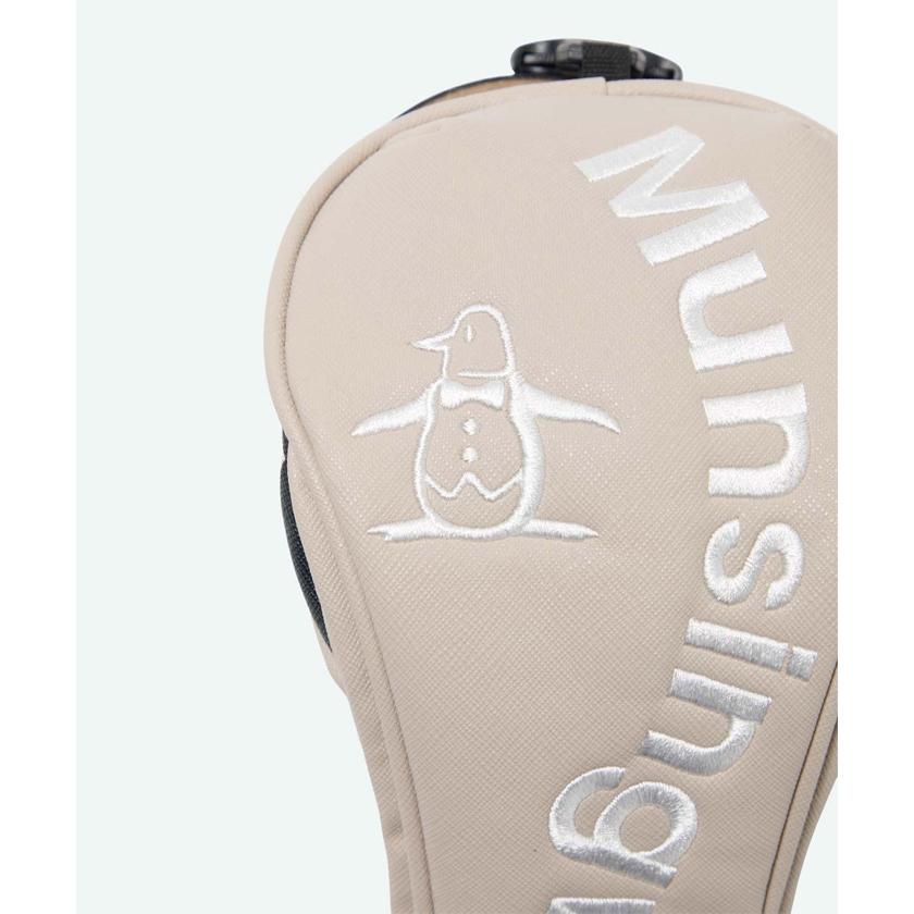 Munsingwear（マンシングウェア） ゴルフ カーブロゴ ヘッドカバー