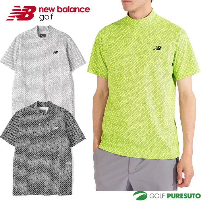 サイズ：4 NEW BALANCE GOLF ニューバランス  バックロゴプリント 半袖シャツ 総柄 グレー系 [240101454217] ゴルフウェア メンズ ストスト 楽天市場】ニューバランスゴルフ モックネックシャツ レディース