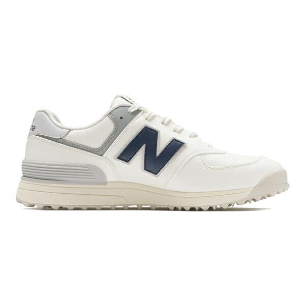 未使用 24cm 2Eニューバランスゴルフシューズ WGS574Q3 ホワイト New Balance（ニューバランス） ゴルフシューズ レディース スパイク