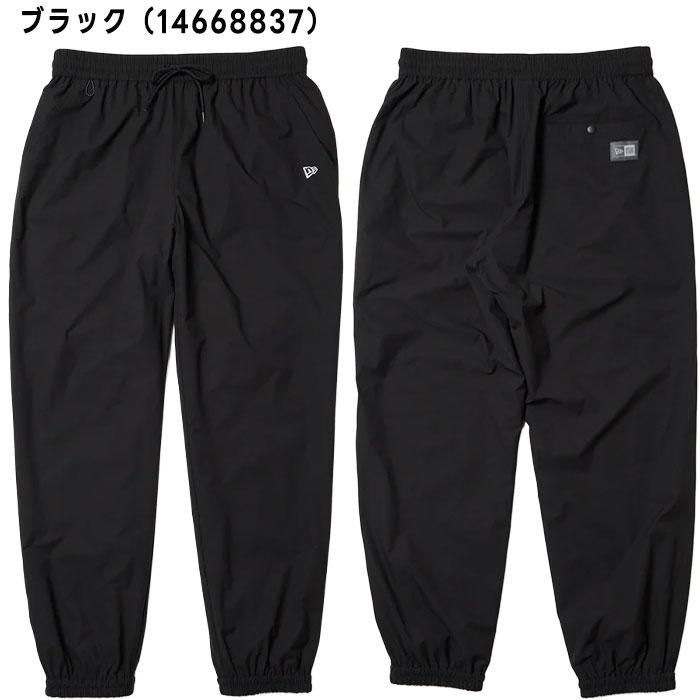 NEWERA ゴルフ　DRYERA撥水ブラックジョガーパンツ NEW ERA（ニューエラ） ユーティリティー パンツ リフレクターラベル