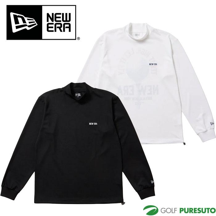 NEW ERA（ニューエラ） ゴルフ 長袖 ハイネック 鹿の子 Tシャツ ゴルフ