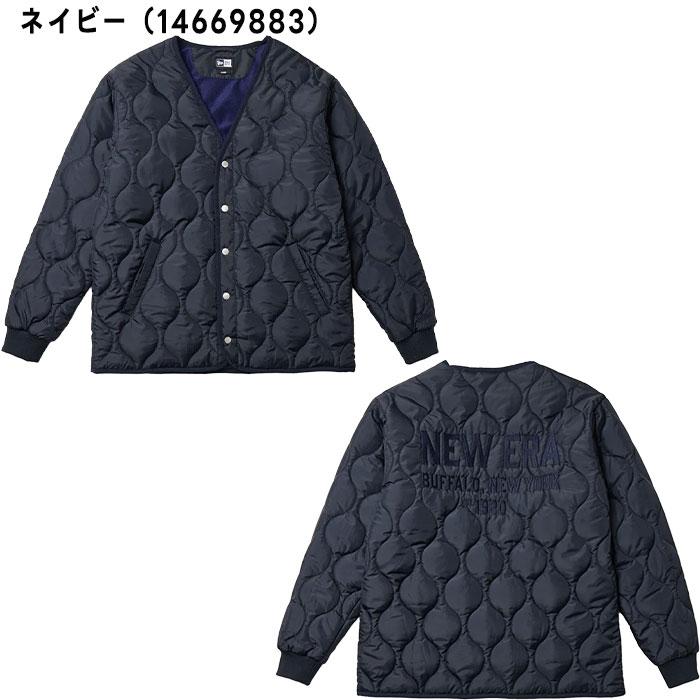 ニューエラゴルフ インサレーテッドキルティング セットアップ ネイビー M NEW ERA（ニューエラ） ゴルフ インサレーティッド キルティング
