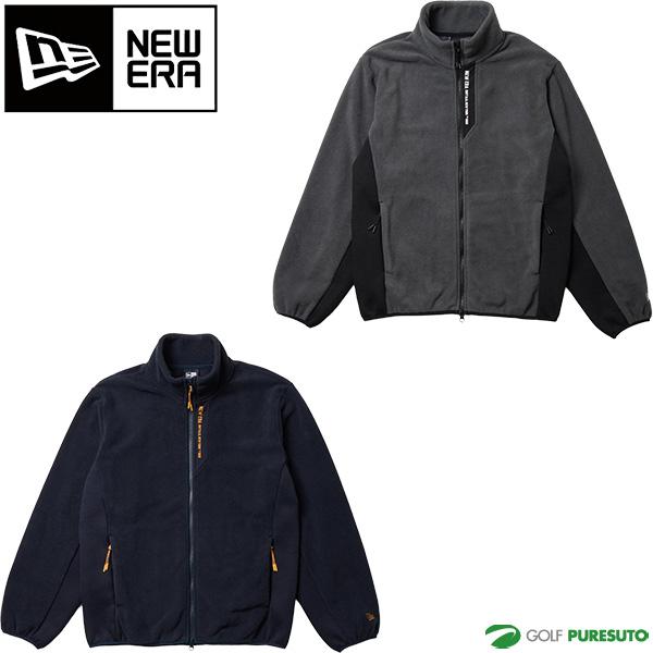 フリースジップジャケット NEWERA ニューエラ ゴルフXL LL NEW ERA（ニューエラ） ゴルフ 長袖 フルジップ ジャケット フリース