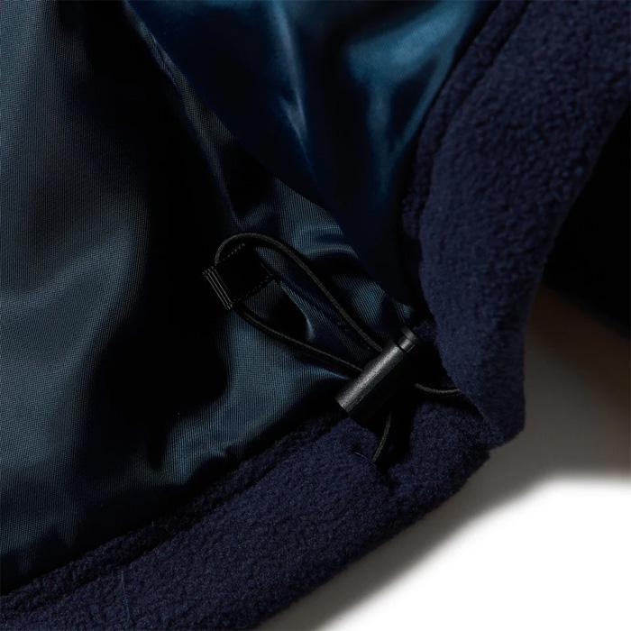 NEW ERA（ニューエラ） フリースジャケット ボックスロゴ ウーブン