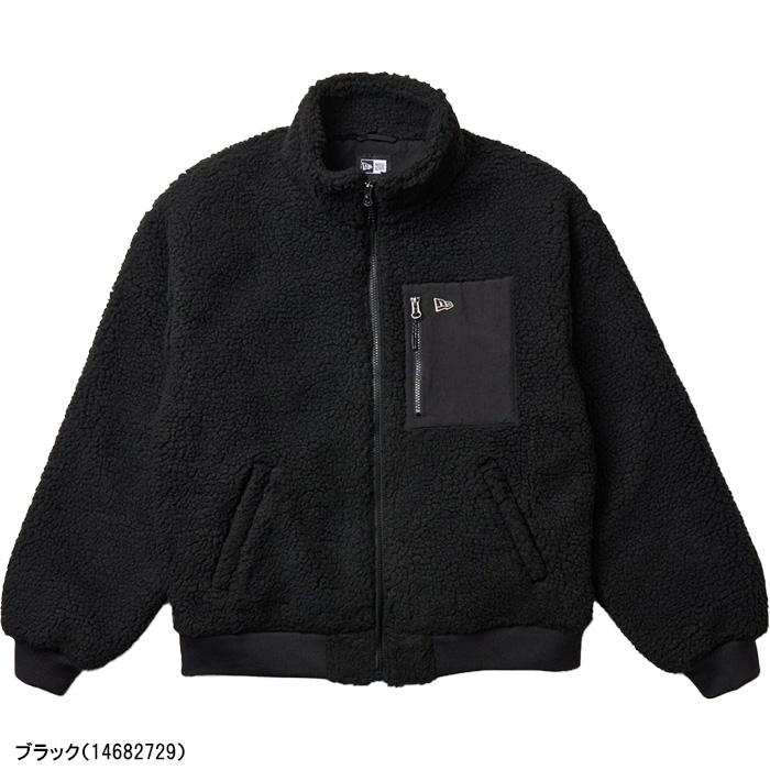 ニューエラ NEW ERA 長袖 フルジップブルゾン ボアブルゾン FW25 オーバーサイズド ユニセックス 14682728／14682729 アウター ジャケット オーバーサイズ 2025年秋冬モデル NEWERA メンズ レディース 防寒 NEW ERA（ニューエラ） 長袖 フルジップブルゾン ボアブルゾン FW25