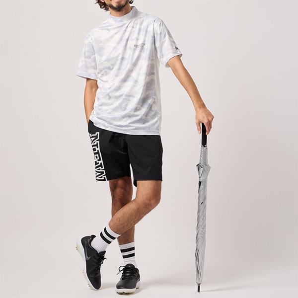 NEW ERA（ニューエラ） ゴルフウェア 半袖 ミッドネック Tシャツ Camo