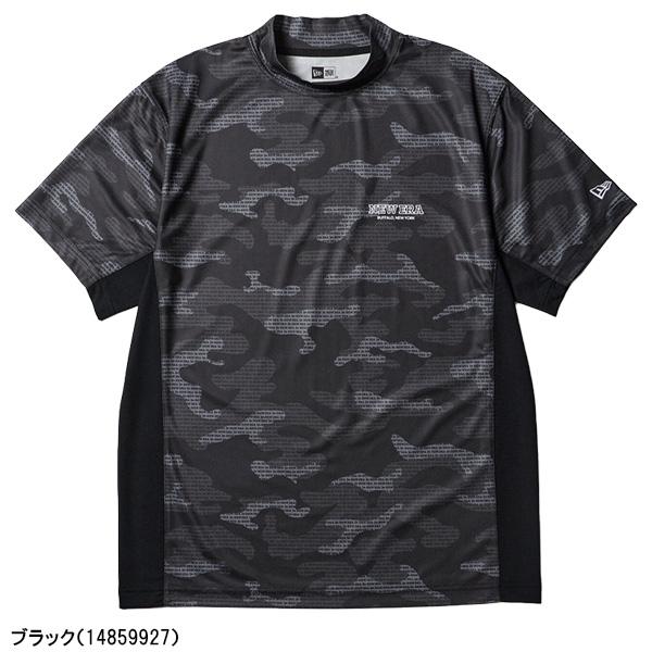 激レア　ニューエラ　ゴルフ　ウェア　タイガーカモフラ　モックネック　半袖シャツ NEW ERA（ニューエラ） ゴルフウェア 半袖 ミッドネック Tシャツ Camo