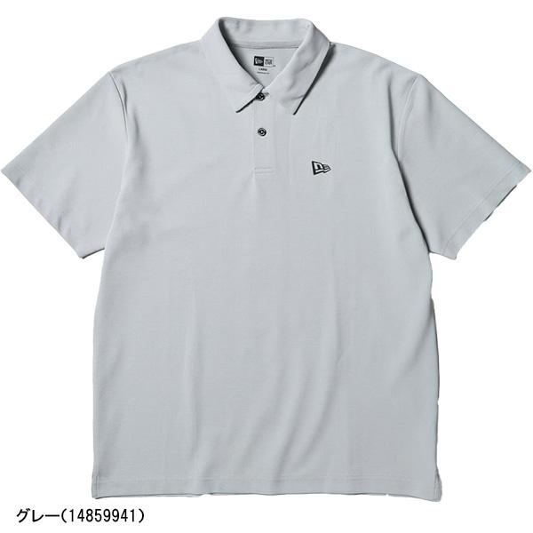 NEW ERA（ニューエラ） ゴルフウェア 半袖 ポロシャツ 鹿の子 Vertical
