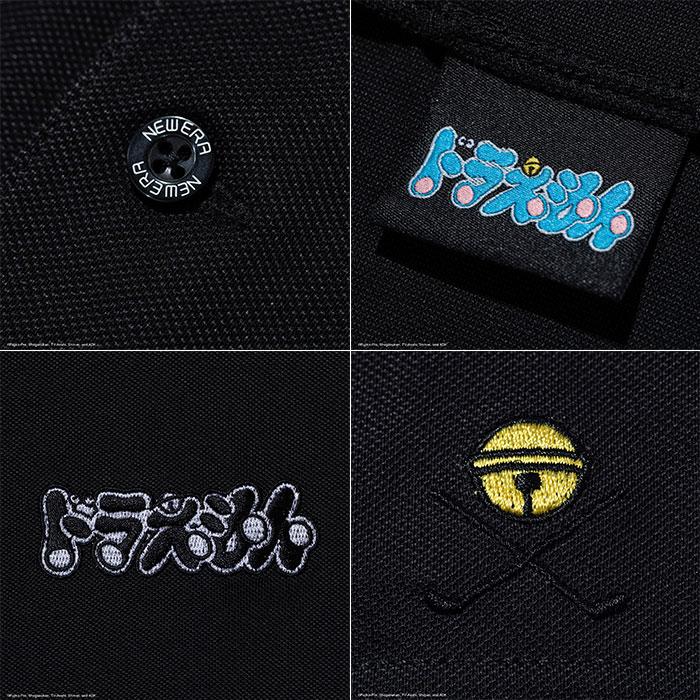 NEW ERA（ニューエラ） ゴルフ 半袖 鹿の子 ポロシャツ ドラえもん GO