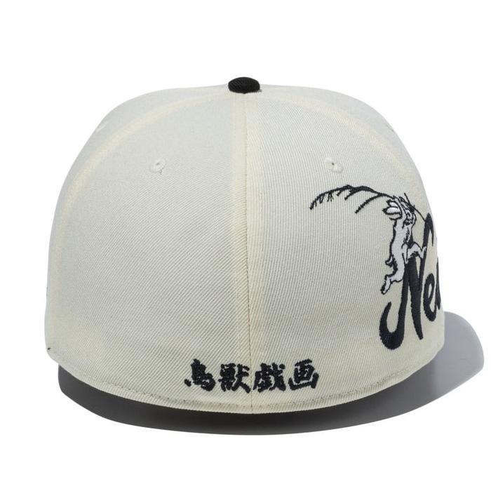NEW ERA（ニューエラ） キャップ 59FIFTY 鳥獣戯画 フラッグロゴ New