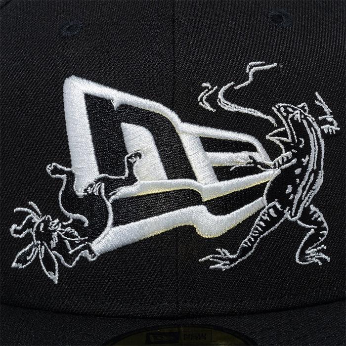 【ニューエラ】59FIFTY鳥獣戯画フラッグロゴブラック☆新品未使用未着用 NEW ERA（ニューエラ） キャップ 59FIFTY 鳥獣戯画 フラッグロゴ New