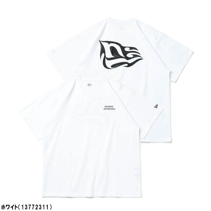 ニューエラ ゴルフ 半袖 オーバーサイズド コットン Tシャツ Tetsuya Nakamura NANZUKA GALLERY 13772311／13772312／13772313 ゴルフウェア メンズ NEW ERA｜puresuto｜02