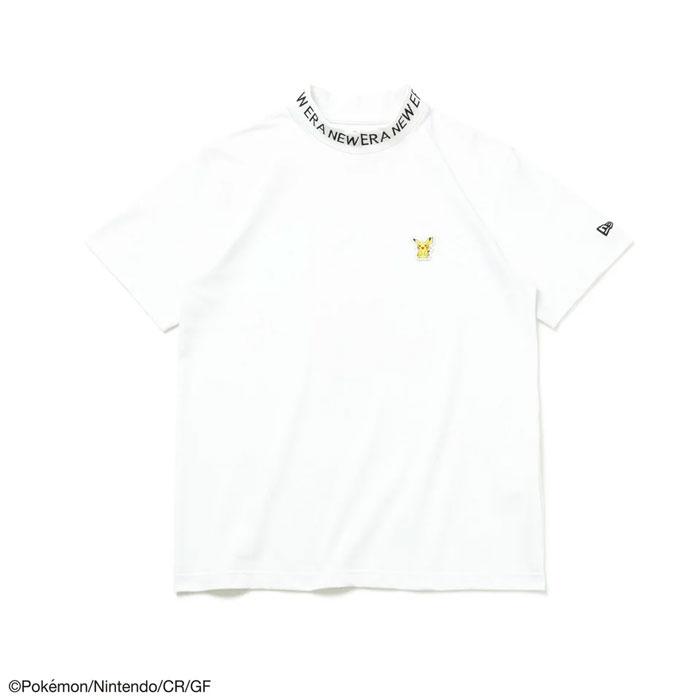 二ューエラ ゴルフ 半袖 ミッドネック パフォーマンス Tシャツ Pokmon ポケモン 14124680／14124681 ゴルフウェア トップス 2024年春夏モデル｜puresuto｜03