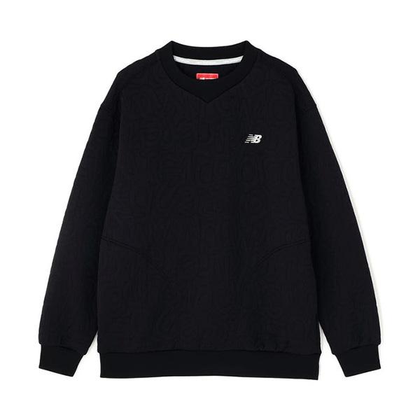 New Balance Golf 裏起毛クルーネックプルオーバー 長袖 ロゴ New Balance Golf（ニューバランスゴルフ） ニューバランス ゴルフ