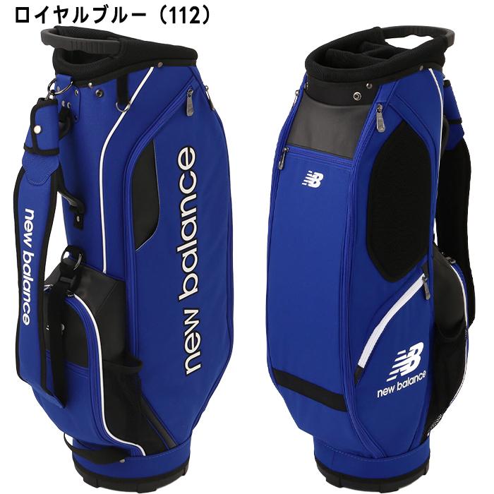 ニューバランス/ゴルフ キャディバッグ９型【ネイビー】美品！ New Balance Golf（ニューバランスゴルフ） ニューバランス ゴルフ 9.0