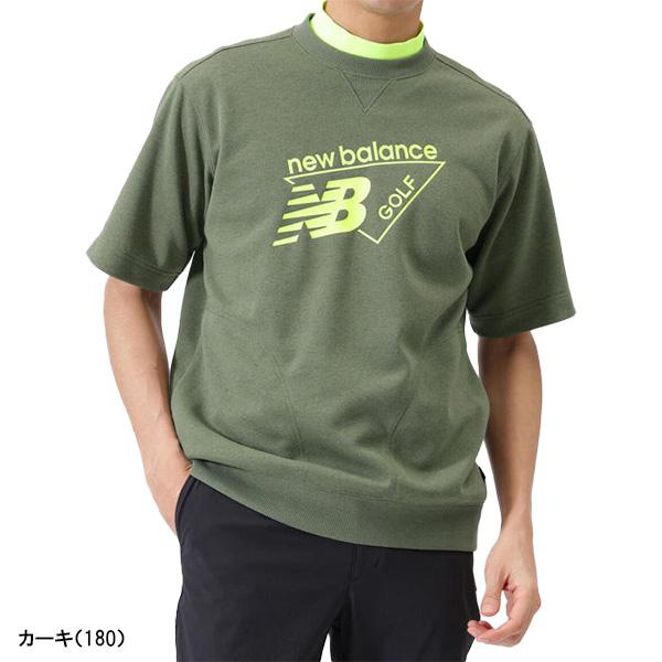 【未使用】NBB WEEKEND クルーネック スウェット グリーン ゴルフ New Balance Golf（ニューバランスゴルフ） ニューバランス ゴルフ