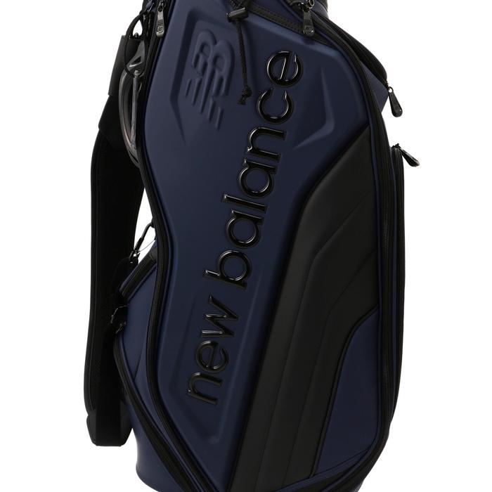 【美品】ニューバランスゴルフ　シンセティックレザー　スタンドキャディバッグ　9型 New Balance Golf（ニューバランスゴルフ） ニューバランス 9.5型