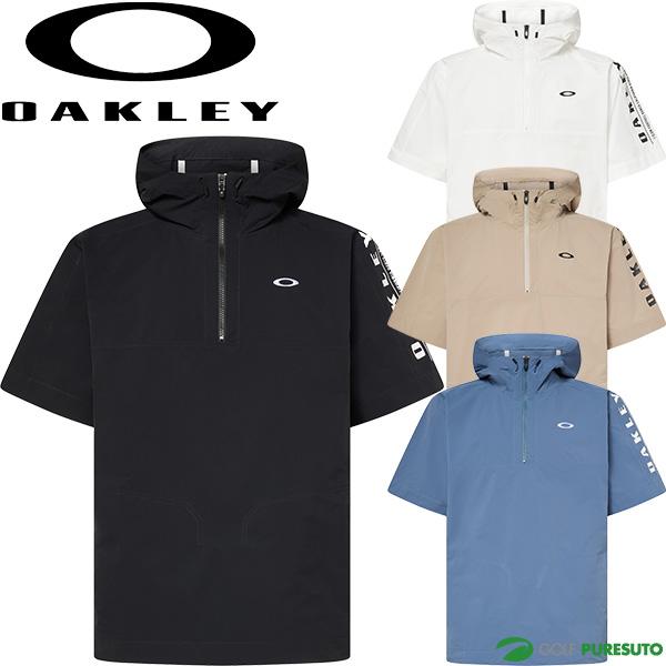 OAKLEY（オークリー） 半袖 ハーフジップ フーディージャケット メンズ