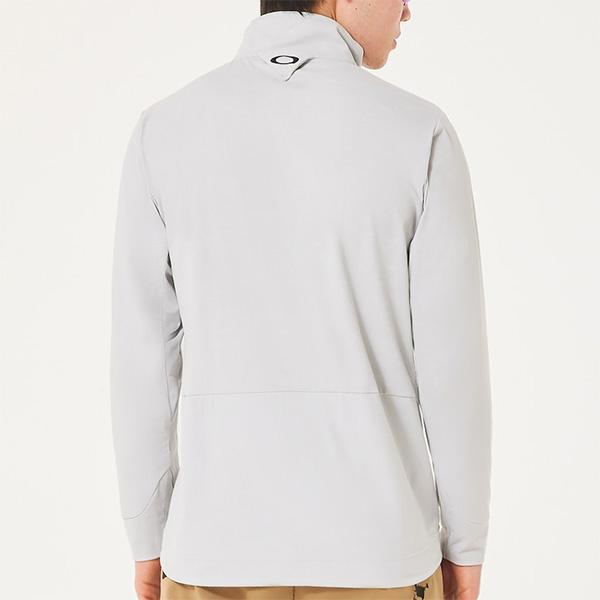 OAKLEY（オークリー） 長袖 ハーフジップ モックネックシャツ スカル