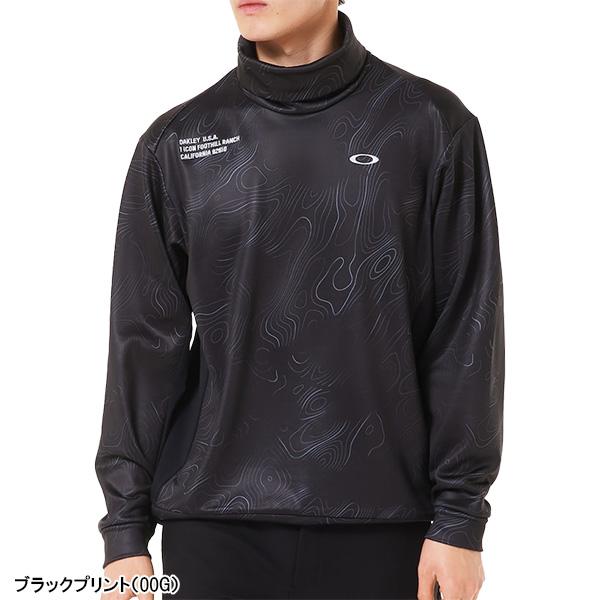 OAKLEY（オークリー） 長袖 ハイネックシャツ エレベーションタートル