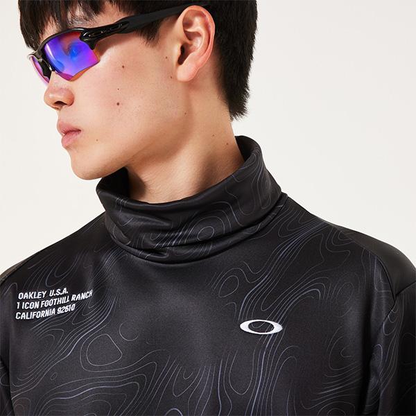 OAKLEY（オークリー） 長袖 ハイネックシャツ エレベーションタートル