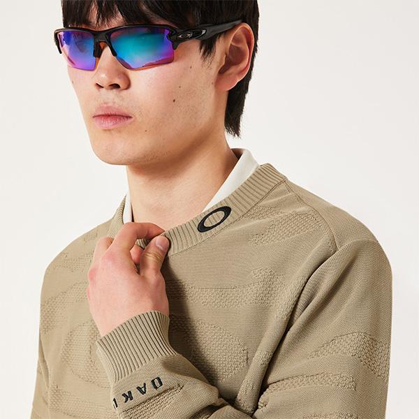 OAKLEY（オークリー） 長袖 クルーネック セーター カモジャガード