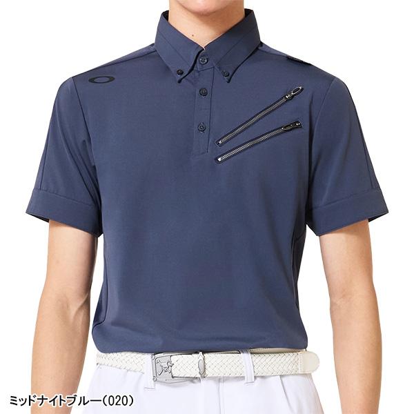 OAKLEY（オークリー） 半袖 ポロシャツ スカルクールストレッチクロウ