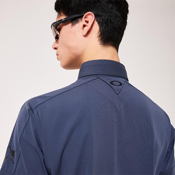 OAKLEY（オークリー） 半袖 ポロシャツ スカルクールストレッチクロウ