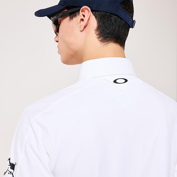 OAKLEY（オークリー） 半袖 ポロシャツ スカルクールストレッチクロウ