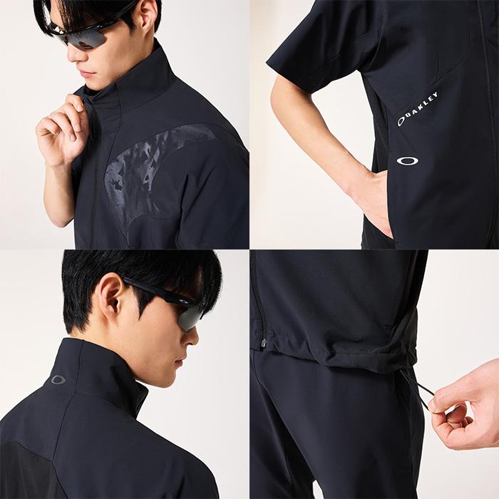 OAKLEY（オークリー） 半袖 フルジップ ジャケット エンハンス