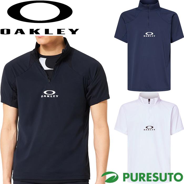 OAKLEY（オークリー） 半袖 モックネックシャツ ハーフジップシャツ