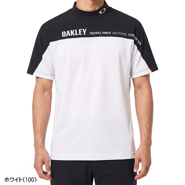OAKLEY（オークリー） 半袖 モックネックシャツ ラスティング クール