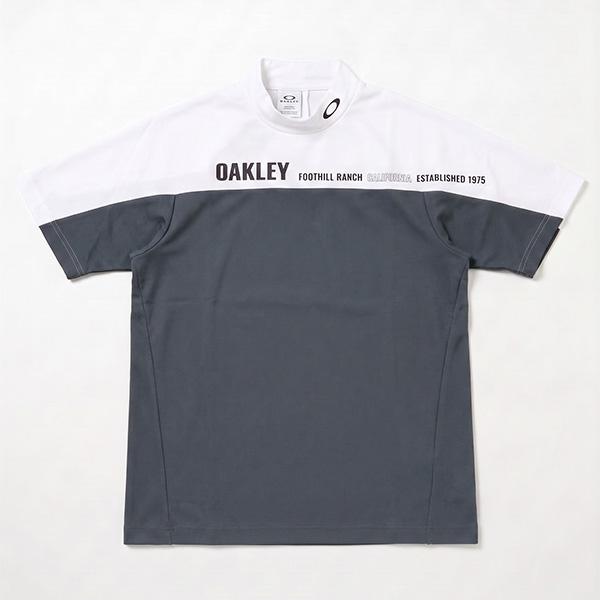 OAKLEY（オークリー） 半袖 モックネックシャツ ラスティング クール