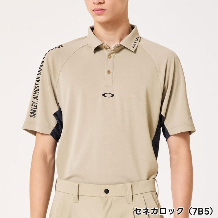 OAKLEY（オークリー） 半袖ポロシャツ HEAT BLOCK IRONCLAD POL メンズ