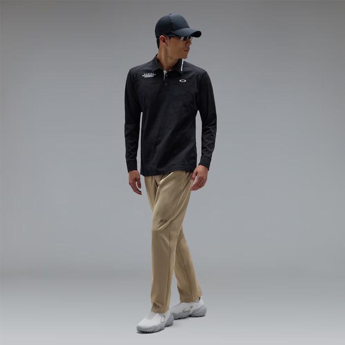 OAKLEY（オークリー） 長袖 デルタ ジャガード LS シャツ ゴルフウェア