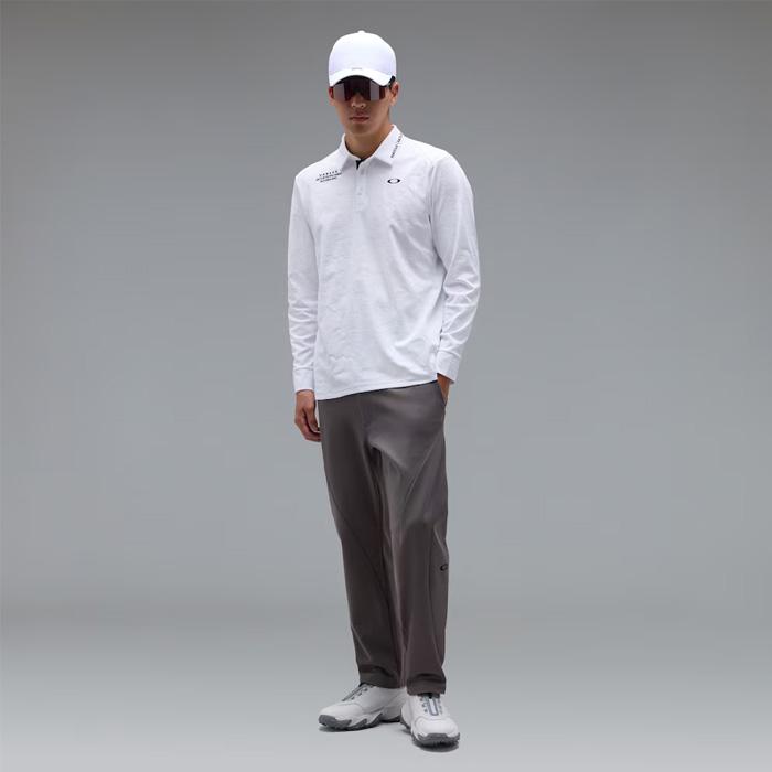 OAKLEY（オークリー） 長袖 デルタ ジャガード LS シャツ ゴルフウェア