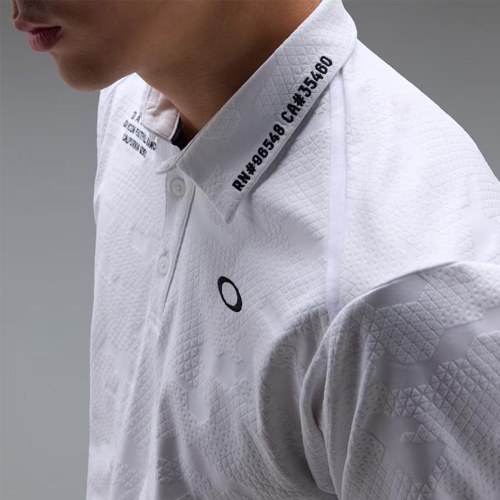 OAKLEY（オークリー） 長袖 デルタ ジャガード LS シャツ ゴルフウェア