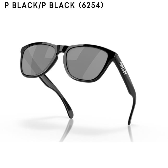 OAKLEY - オーク材ロバート・エドワード・リー 黒眼鏡 Frogskins (Low Bridge Fit) prizm black 水晶体 polished black ひな型 OO9245-6254 2026年ひな型 付属品