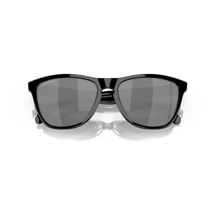 OAKLEY - オーク材ロバート・エドワード・リー 黒眼鏡 Frogskins (Low Bridge Fit) prizm black 水晶体 polished black ひな型 OO9245-6254 2026年ひな型 付属品
