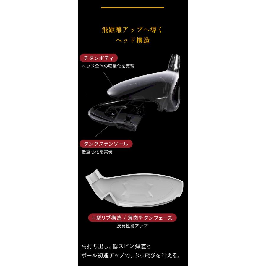 オノフ KURO フェアウェイウッド 2025年モデル CBT:626F カーボンシャフト[ONOFF][黒シリーズ 標準シャフト ARMS]【■Ti■】_11